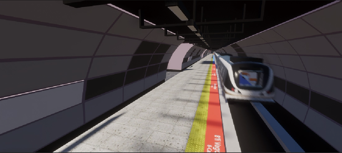 Unity Train Simulation