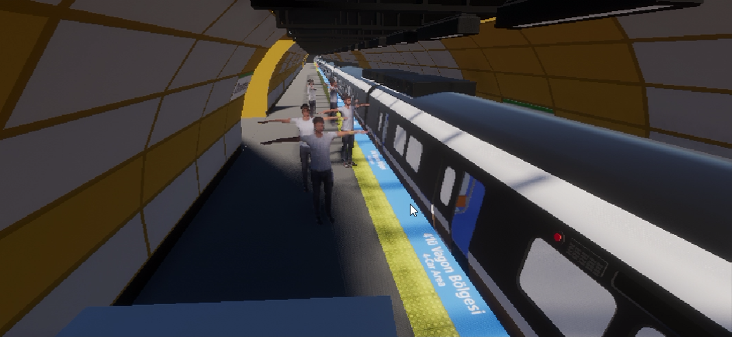 Station Platform Simulation
